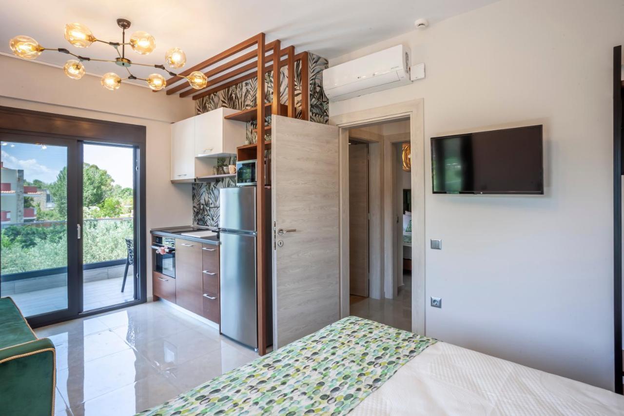 Olia Seaside Residence 120M From The Beach เปฟโกโฮรี ภายนอก รูปภาพ