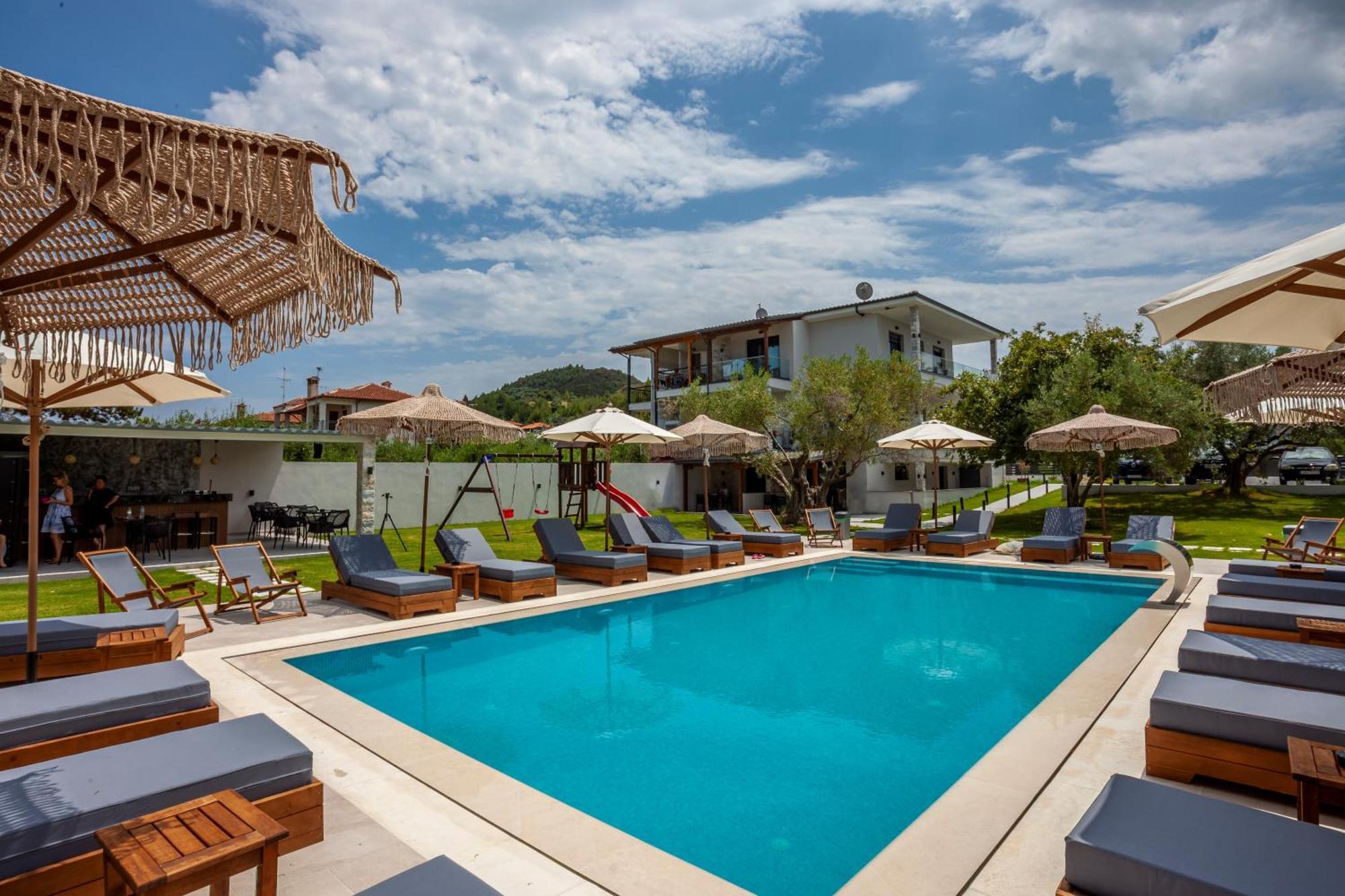 Olia Seaside Residence 120M From The Beach เปฟโกโฮรี ภายนอก รูปภาพ