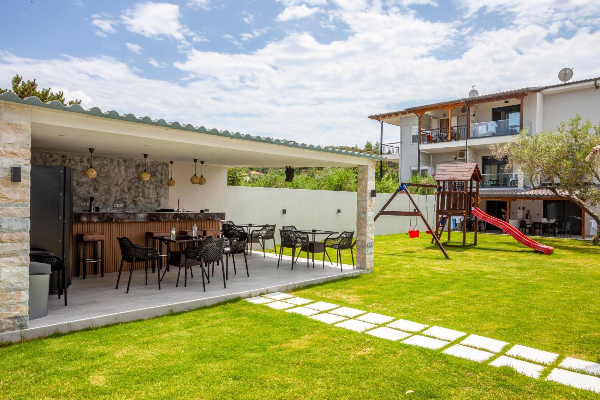 Olia Seaside Residence 120M From The Beach เปฟโกโฮรี ภายนอก รูปภาพ