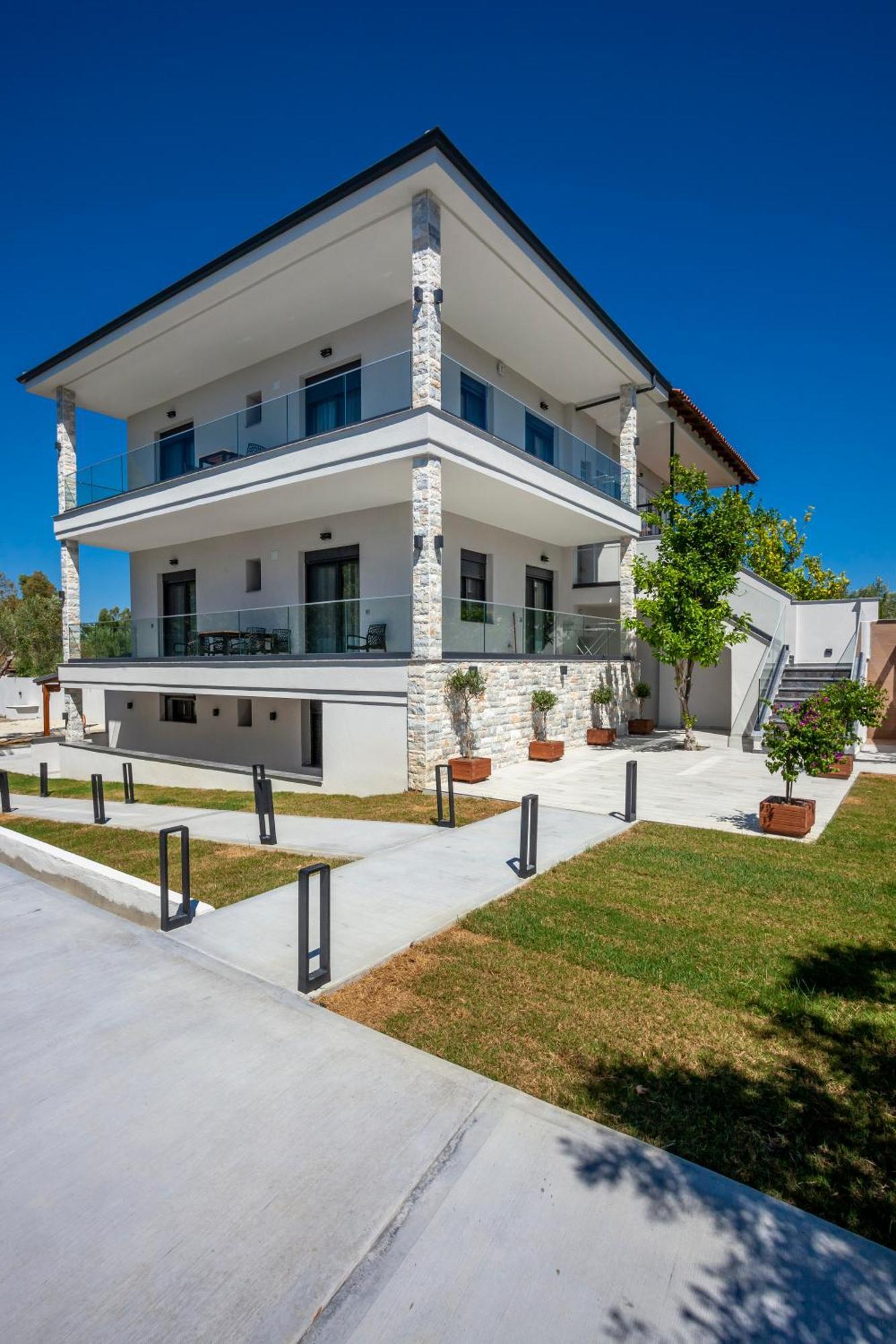 Olia Seaside Residence 120M From The Beach เปฟโกโฮรี ภายนอก รูปภาพ